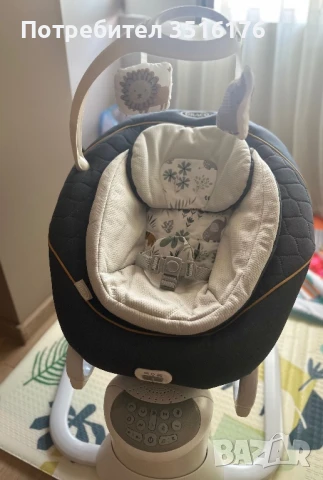 Люлка Graco All Ways Soother, снимка 4 - Детски люлки - 51284971