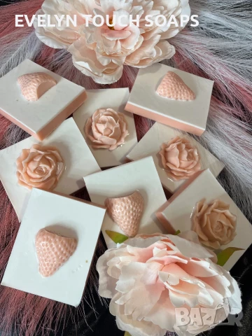  Ръчно изработен сапун, с козе мляко с аромат на шоколад и ванилия