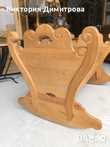 Винтидж люлка (01-055), снимка 5 - Градински мебели, декорация  - 53566592