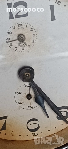 Стар рядък будилник - ,,HALLER " , снимка 2 - Стенни часовници - 53125711