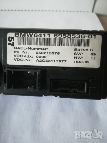 Панел климатроник за ВМW 3 series E 90 touring(E 91).(09.2005-06.2012)., снимка 6 - Части - 39593757