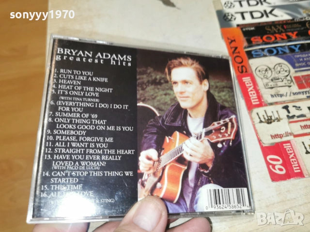 BRAYAN ADAMS CD 3001262144, снимка 17 - CD дискове - 53288670