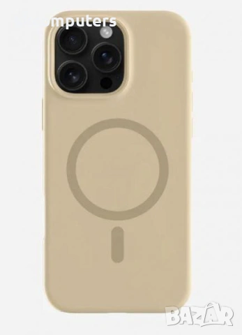 Калъф Liquid Silica MagSafe за iPhone 17 6.3 / Кафе / + Протектор Баркод : 3133501