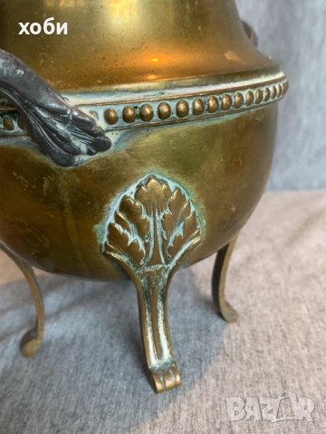стар месингов съд , снимка 5 - Антикварни и старинни предмети - 52976381