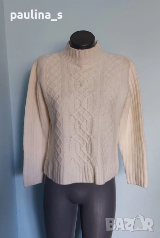 Три различни броя / Вълнен пуловер "Bon'a parte", "Walbusch" и "Biaggini" , снимка 16 - Блузи с дълъг ръкав и пуловери - 39796935