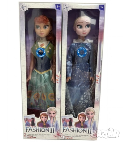 Голяма кукла, 58см,  Ледено царство, с музика, снимка 3 - Кукли - 52069916