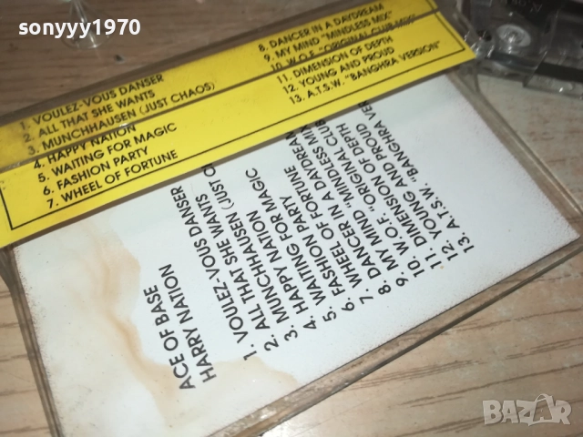 ACE OF BASE 1009251123, снимка 5 - Аудио касети - 51664204