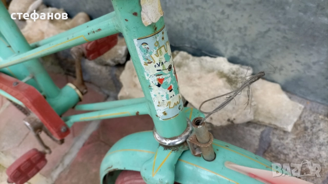 Ретро руско детско колело с дебели гуми, снимка 5 - Колекции - 52618312