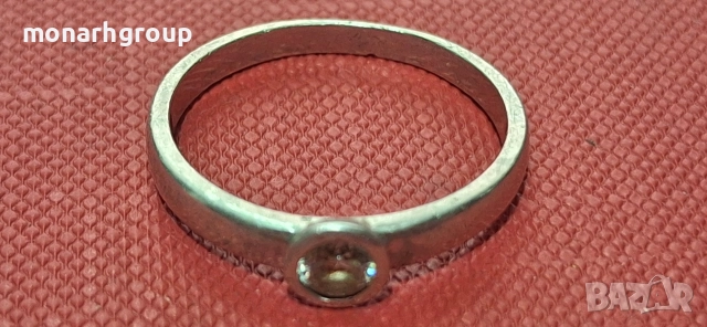 Сребърен пръстен, снимка 5 - Пръстени - 52684556