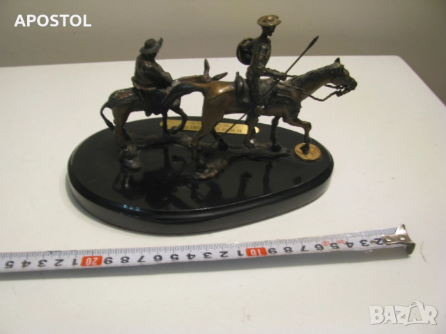 бронзова статуетка фигура, снимка 3 - Колекции - 52258815