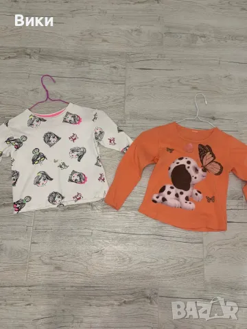 Лот Детски блузи 4-5г ръст 110см