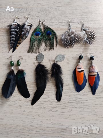 Продавам авторски обеци – дължина между 6 – 11 см., снимка 8 - Други - 43339760