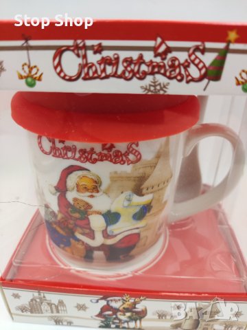 Термо коледна чаша 15х13х10, снимка 3 - Чаши - 43018004