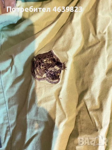 Зелена мъжка риза, снимка 2 - Ризи - 52750681