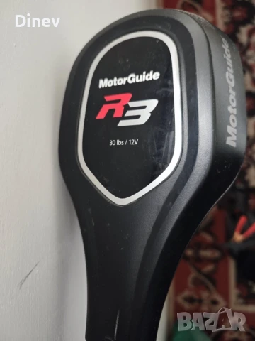 електромотор извънбордов двигател за лодка витло MotorGuide R3 30lbs 12v