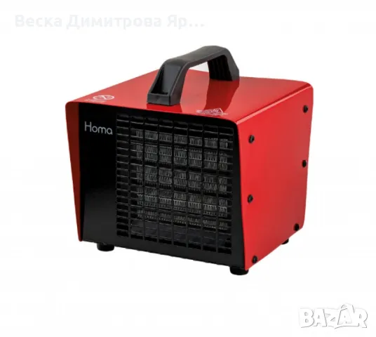 Метална керамична печка, с термостат, снимка 2 - Други стоки за дома - 47297631