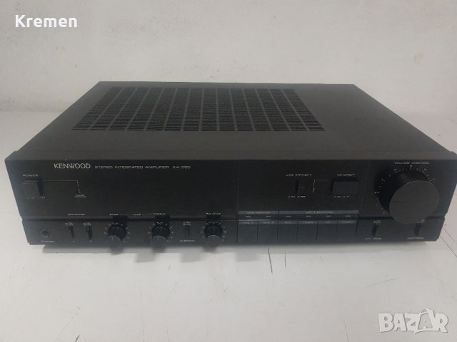 Усилвател KENWOOD KA-550, снимка 2 - Ресийвъри, усилватели, смесителни пултове - 40869269
