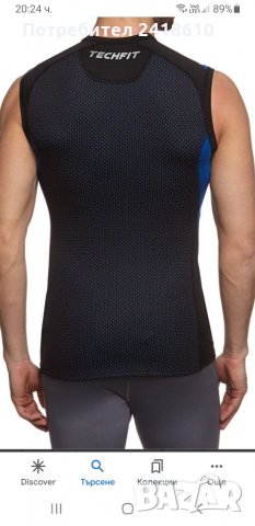 Adidas Techfit Compression ClimaCool Mens Size S НОВО! ОРИГИНАЛ! Мъжки Потник!, снимка 11 - Други - 32461091