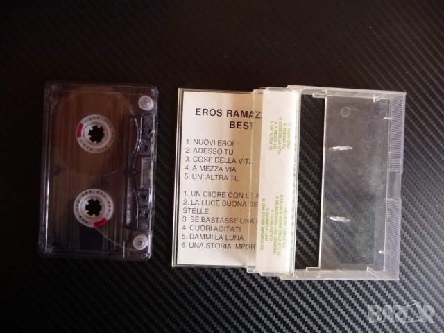 Eros Ramazzotti Best Ерос Рамацоти най-доброто събрани хитове, снимка 2 - Аудио касети - 40501136