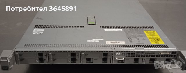 Cisco UCSC C220 M4S 1U 8x 2,5" SFF Сървър, Server, снимка 2 - Работни компютри - 42883537