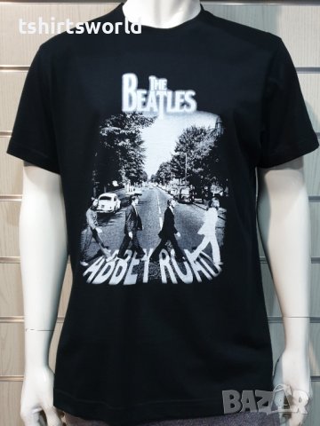 Нова мъжка тениска с дигитален печат на музикалната група The Beatles - Abbey Road, снимка 8 - Тениски - 36869577