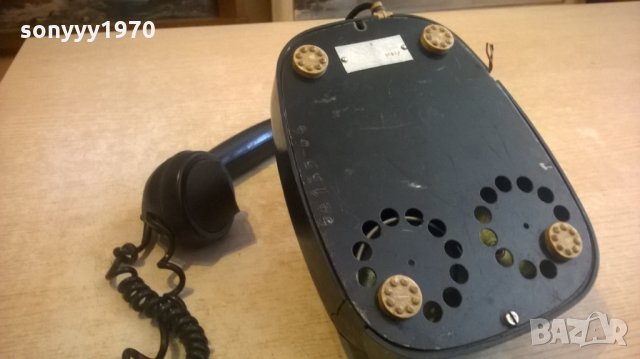бакелитов стар телефон-антика, снимка 14 - Колекции - 28121063