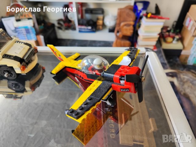 Лего самолет и кола lego, снимка 2 - Конструктори - 37008389