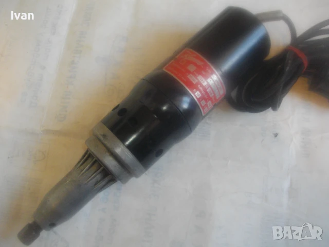 Немски оригинален старото качество електрически прав шлайф 20000 об/мин 230W цанга ф6мм ОТЛИЧЕН, снимка 8 - Други инструменти - 51311022