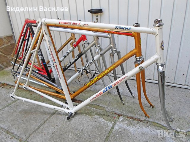 Ретро шосейни рамки, снимка 5 - Части за велосипеди - 33528137