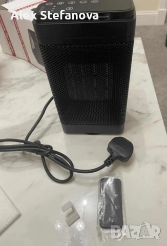 Керамичен нагревател HotVex ceramic heater 1500 W + Дистанционно, снимка 5 - Отоплителни печки - 52812215