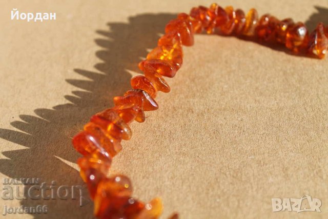 Кехлибарена огърлица, снимка 3 - Други ценни предмети - 38647274