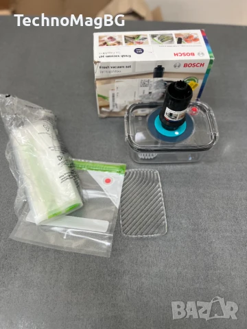 Приставка Bosch MSZV6FS1 комплект за вакуумно съхранение на храна, снимка 6 - Други - 51397225