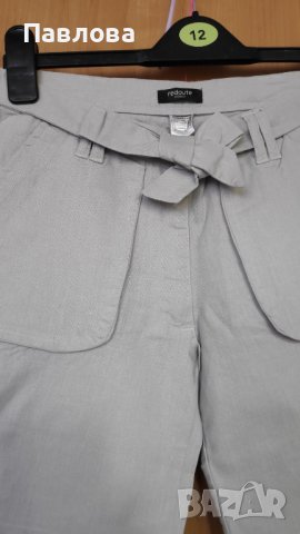 Нови къси панталонки от лен XS 34 размер, снимка 11 - Къси панталони и бермуди - 37369996