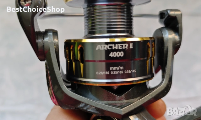 Рибарска Sea Knight Archer II прясноводна макара висока скорост 8+1BB, снимка 4 - Макари - 53126647