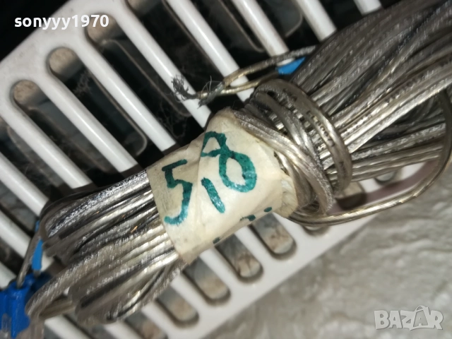 кабел за тонколона със синя букса-5,8м 0309251907, снимка 5 - Тонколони - 51596264