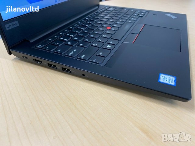 Лаптоп Lenovo E490 I7-8565U 16GB 512GB SSD 14.0 FHD IPS  ATI RX 550M, снимка 2 - Лаптопи за работа - 39532481