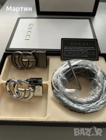 Колан Gucci, снимка 2 - Колани - 51693930