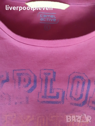 👉Camel Active Original L ефектна, снимка 5 - Тениски - 53491002