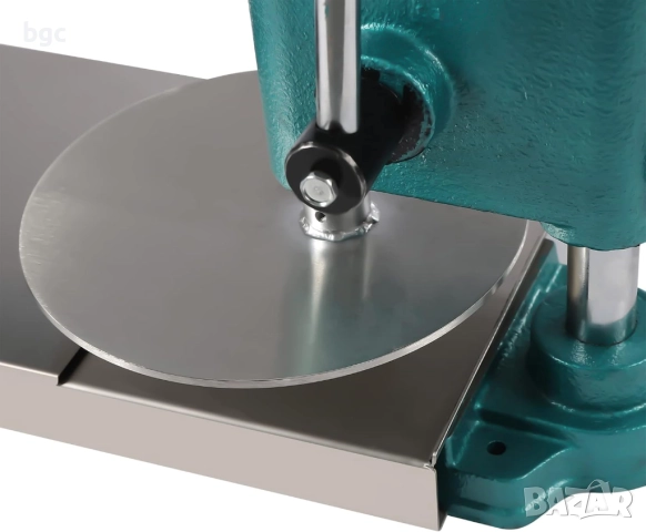 Инокс Ръчна Преса за тесто за пица, 24см, ръчно регулиране на дебелината, снимка 6 - Други инструменти - 51749885