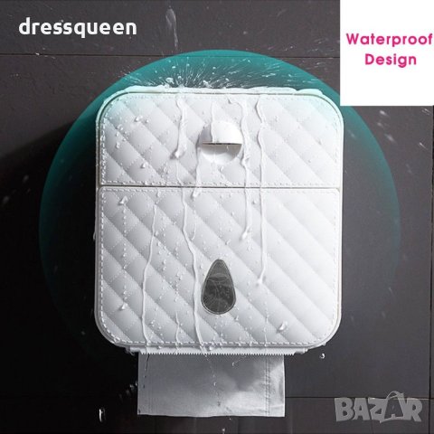 27500 Стенен многофункционален държач за тоалетна хартия, снимка 6 - Други стоки за дома - 43950117