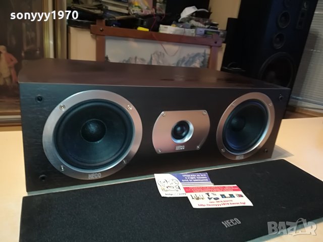 heco-BIG CENTER-48х27х16см-внос germany 2007212122, снимка 9 - Тонколони - 33579836