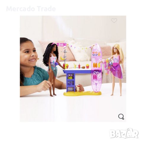 Кукла Mercado Trade, Барби с павильон за сладолед, снимка 3 - Кукли - 43119805