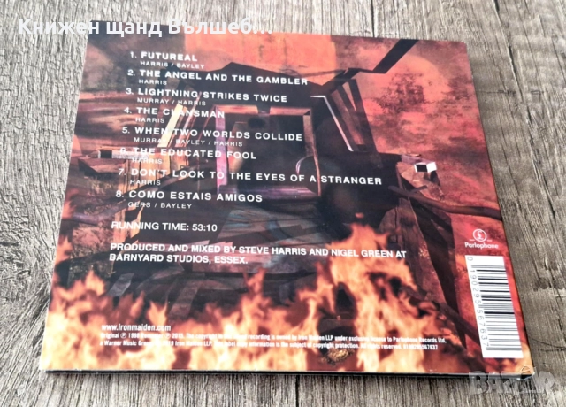 Компакт Дискове - Рок Метъл: Iron Maiden - Virtual XI - CD Digipack, снимка 2 - CD дискове - 52972687