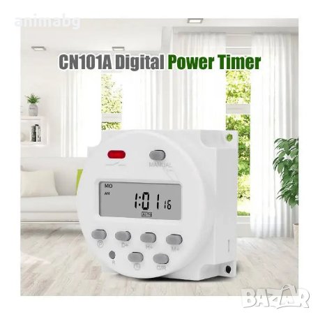 ANIMABG Превключвателят за управление на времето, CN101A, 12V захранване, снимка 8 - Друга електроника - 43840043