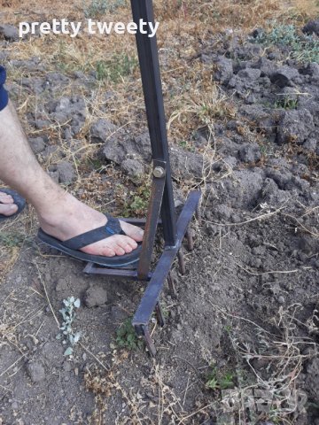 Градински инструмент за лесно обработване на почвата със степенка /вила/ , снимка 3 - Градински инструменти - 37767107
