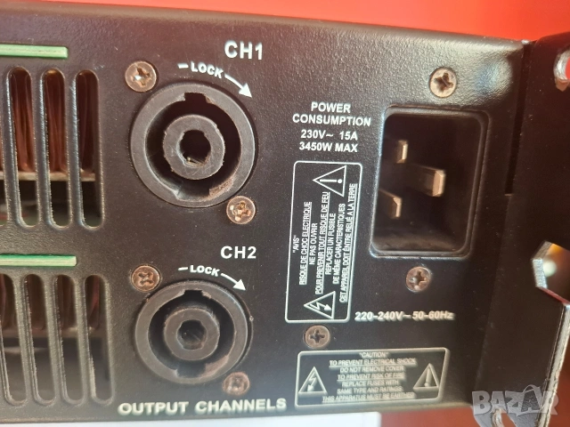 db technologies hpa 3100l, снимка 6 - Ресийвъри, усилватели, смесителни пултове - 53596473