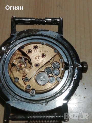 Колекционерски, Руски механичен часовник ЛУЧ, снимка 5 - Антикварни и старинни предмети - 42950530