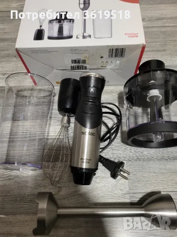 пасатор Solac Prochef, снимка 5 - Чопъри и пасатори - 48788454