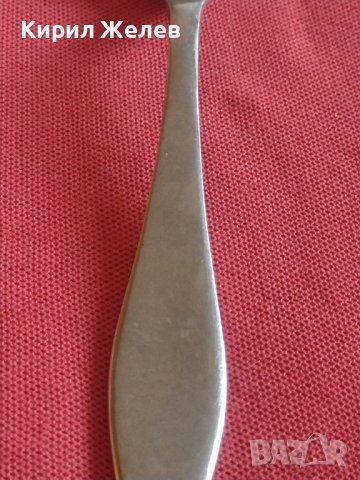 Стара лъжица от соца масивна перфектно състояние за КОЛЕКЦИЯ ДЕКОРАЦИЯ 42181, снимка 3 - Други ценни предмети - 43845432