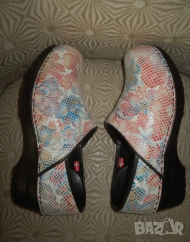 Дамски сабо Sanita Tivoli от велур и кожа номер 40 , снимка 4 - Други - 51925007